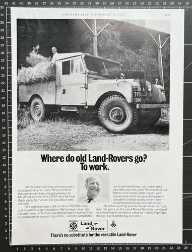 Land rover 1973 cutting - land, 399