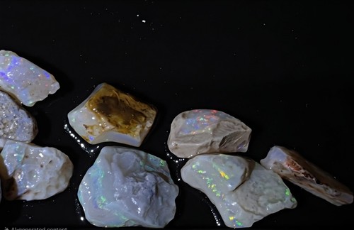Australian opal rough mintabie - rough,