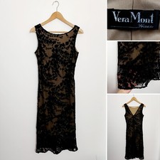 Vera Mont France Black Devore