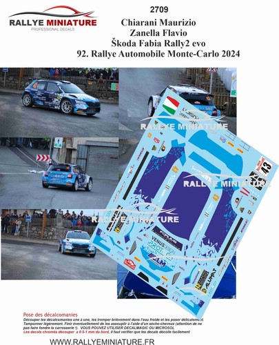 Decals ref 2709 skoda - decals,