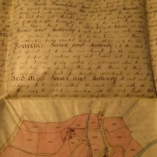 3 Vellum Documents 1881 SOUTH WHEAL FRIENDSHIP MINE Mary Tavy Devon Poldark Fan