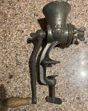 Antique vintage meat grinder mince Bolinders made in Sweden. Kitchenalia.