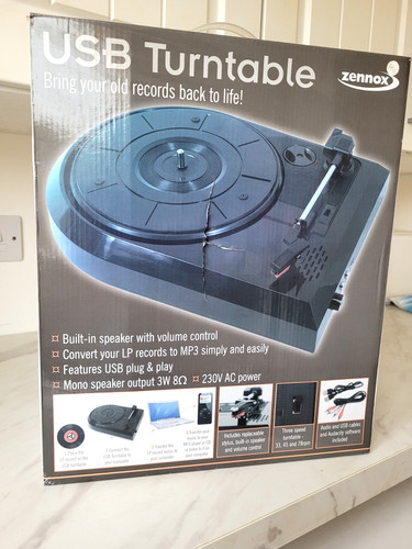 Zennox usb turntable - usb, speed