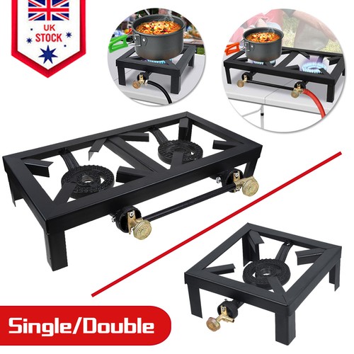 Propane stove double - stove, single