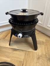 Cadac Safari Chef 2 ii Plus Cadac + Gas Bottle Adapter - VGC - Postage