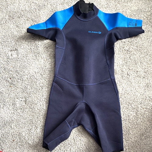 Olaian kids shortie wetsuit - olaian,