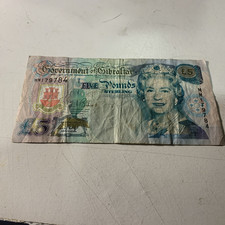 Gibraltar £5 Note Millennium