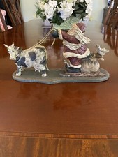 American Chestnut Folk Art “ A Little Magic Will Help This One Fly” 13.5 X 7”