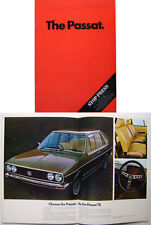 VW Volkswagen Passat Mk 1 L LS TS & Variant 1974-75 Original UK Sales Brochure