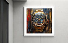 ⌚ Rolex Watch Art "Framed"
