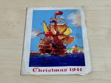 Christmas 1941 National Savings Save For Victory Card inc 6d Stamp