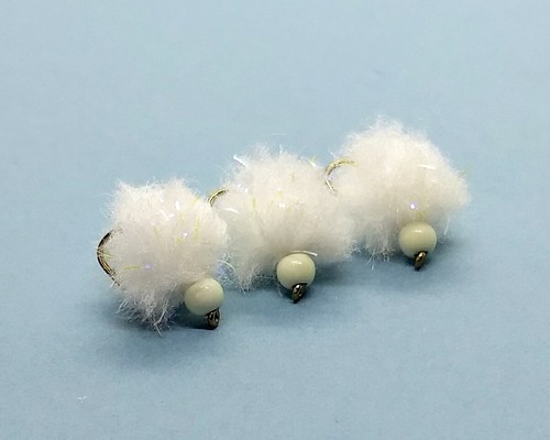 Eggstasy egg trout flies - 3,
