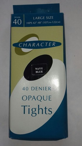 Character denier navy blue - character,