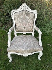 antique french nursing chair