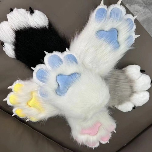 Cartoon cosplay costume gloves - cartoon,