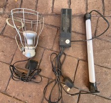 Reptile Light Fixture Bundle - Heat Lamps and Uv Unit for Reptiles.