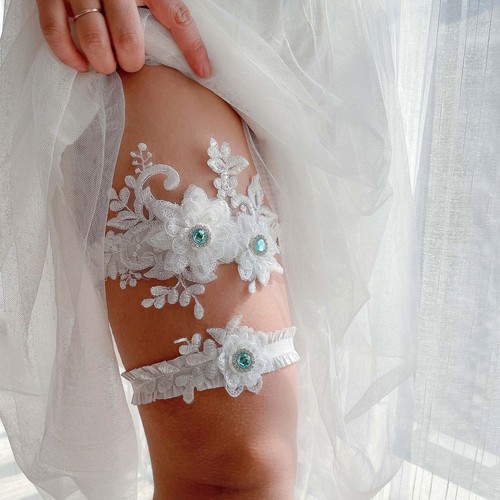 Bride lace set - bride, elastic