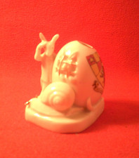 Saxony Crested China Rabbits & Snail Dovercourt Crest