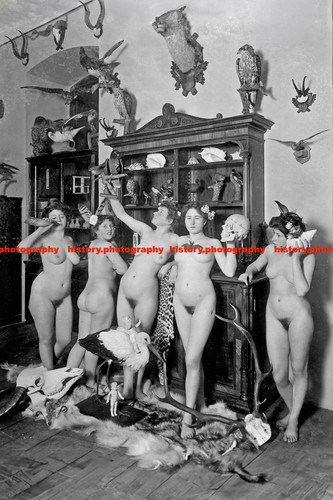 F023189 vintage nude art - f023189,
