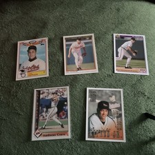 5 Baseball Card Lot Cal Ripken