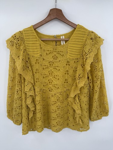 Anthropologie blouse size - anthropologie,