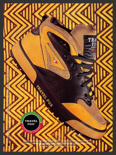 Travel fox shoe sneaker 1990s - travel,