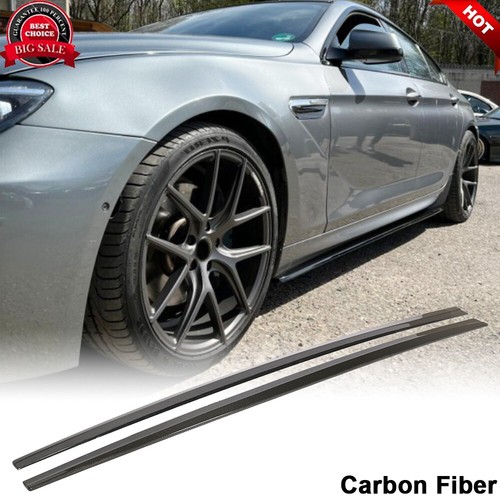 Real carbon side skirt - side,