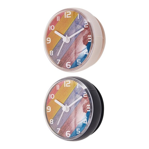 Waterproof bathroom clock - waterproof,