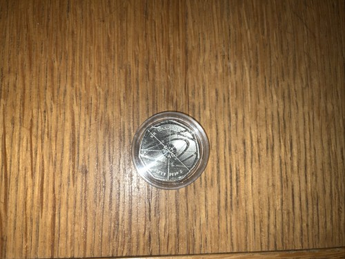 Sir isaac newton 2017 - 50p, coin