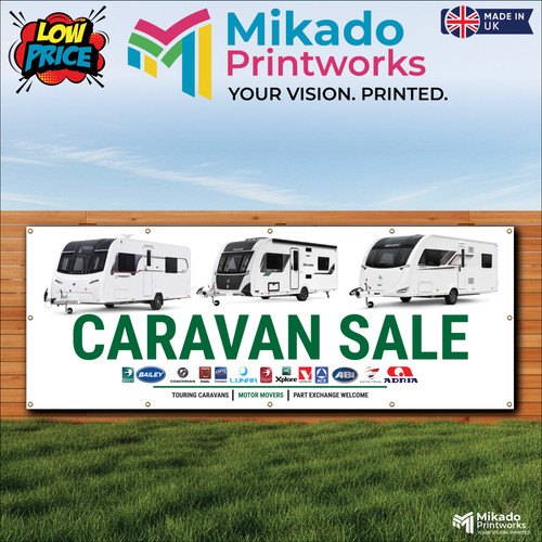 Caravan sale banner workshop - caravan,