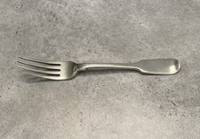 Antique Georgian Solid Sterling Silver Fork. London 1837 WILLIAM EATON