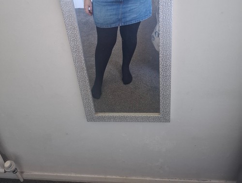Tights new with - out, black