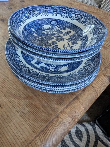 Churchill willow pattern - ,