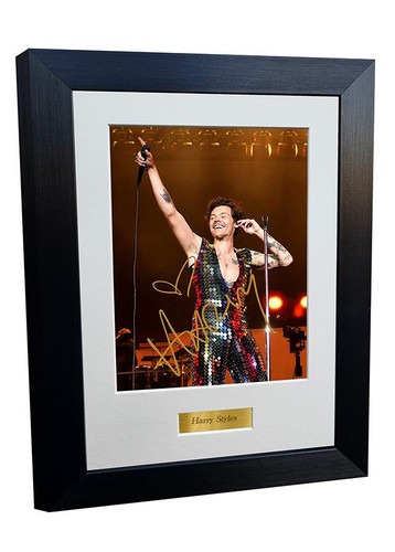 12x8 signed harry - harry, styles