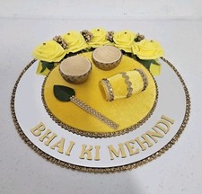Mehndi Thaal Decorative Mehndi