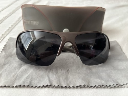 Miu wraparound sunglasses - miu,