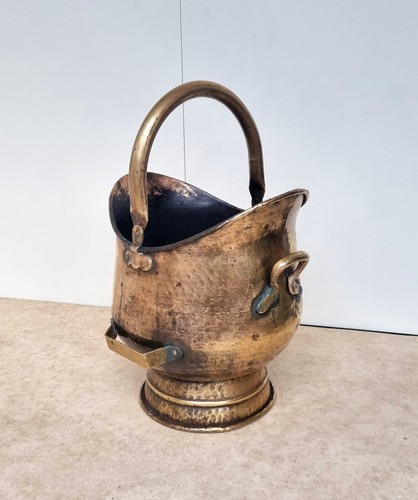 Large antique brass - large, helmet