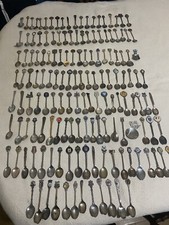 Lovely Collectable Spoons Collection 152 Spoons Silver-plated
