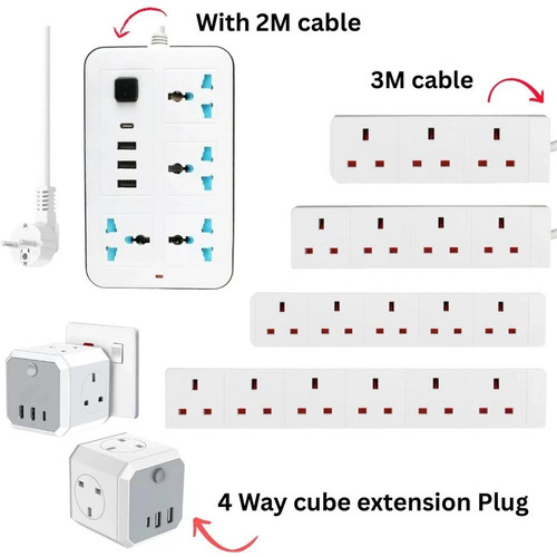 Surge protected extension - extension, lead