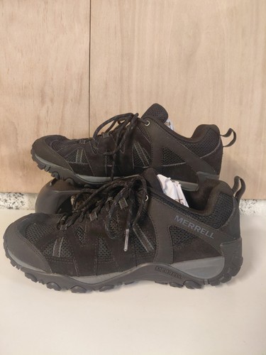 Mens black suede air cushion