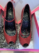 Red Or Dead Red Glittery