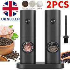 2x Electric Salt and Pepper