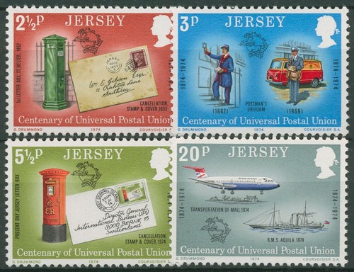 Jersey 1974 universal postal - 1974,