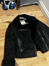 Hollister Black Coat/Jacket Size M Excellent Condition Hardly Worn