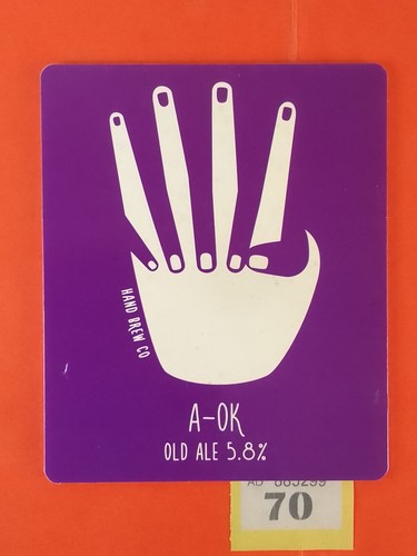 Beer pump clip badge hand - beer,