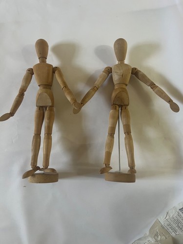 Wooden artist mannequin - wooden,