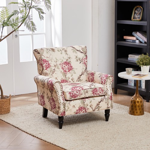 Vintage fabric armchair soft - vintage,