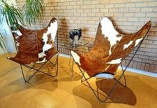 Cowhide leather butterfly - cowhide,