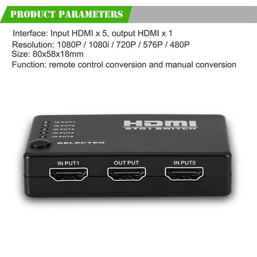 Port multi hdmi splitter - hdmi,