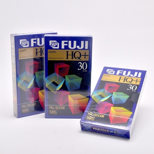 Blank vhs video - blank, fuji